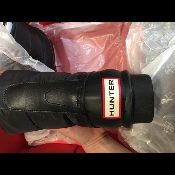 HUNTER women’s lace up short boot, size US 5 - Picture 5 of 7